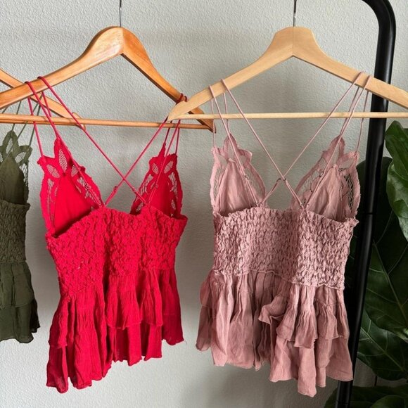 Free People Adella Cami Top Bundle Size XS NWT - Picture 6 of 7